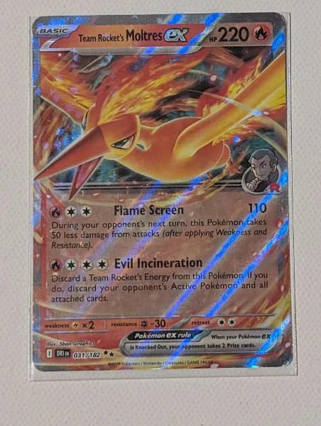 Team Rocket's Moltres ex - Double Crisis #031/182