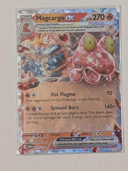 Magcargo ex - Twilight Masquerade #029/167