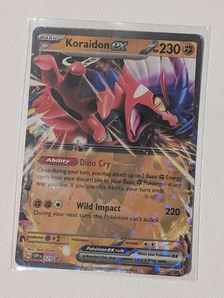 Koraidon ex - Scarlet & Violet Black Star Promos #SVPEN 029
