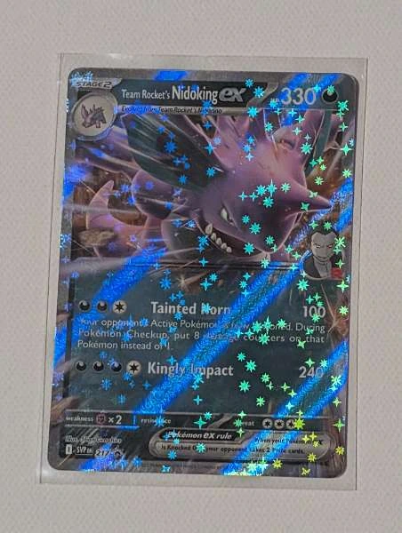 Team Rocket's Nidoking ex - Scarlet & Violet Promos #SVP 217