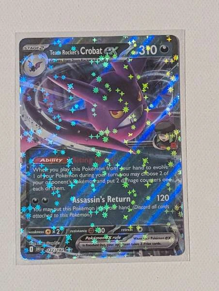 Team Rocket's Crobat ex - Scarlet & Violet—Paldean Fates #122/182