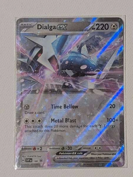 Dialga ex - Scarlet & Violet Black Star Promos #SVP 180