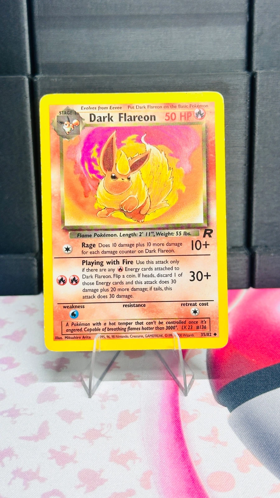 Dark Flareon 35/82 - Team Rocket