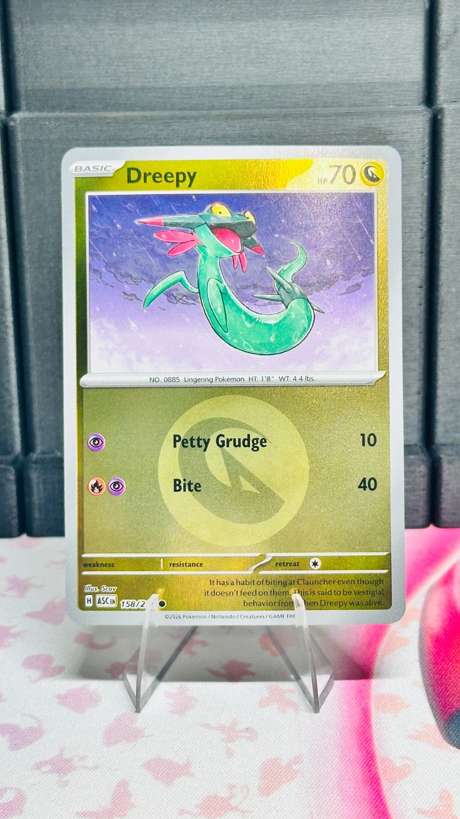 Dreepy #158 (energy symbol) - Ascended Heroes