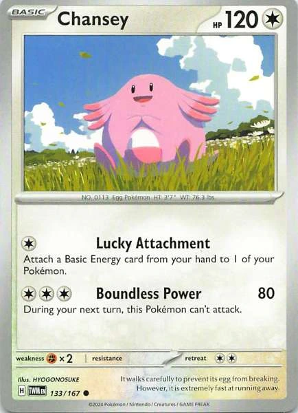 Chansey - Pokémon Scarlet & Violet—Twilight Masquerade #133/167