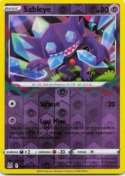 Sableye - Lost Origin #070/196