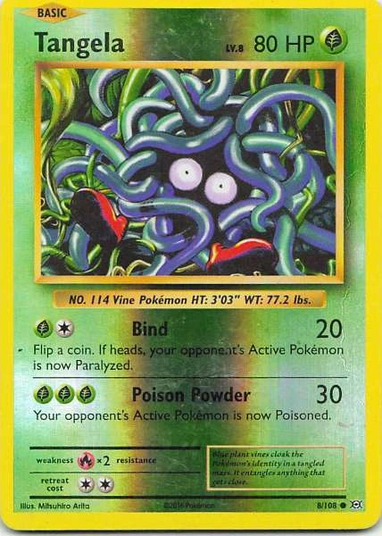 Tangela - XY Evolutions #8/108