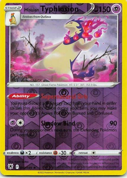 Hisuian Typhlosion - Astral Radiance #052/189