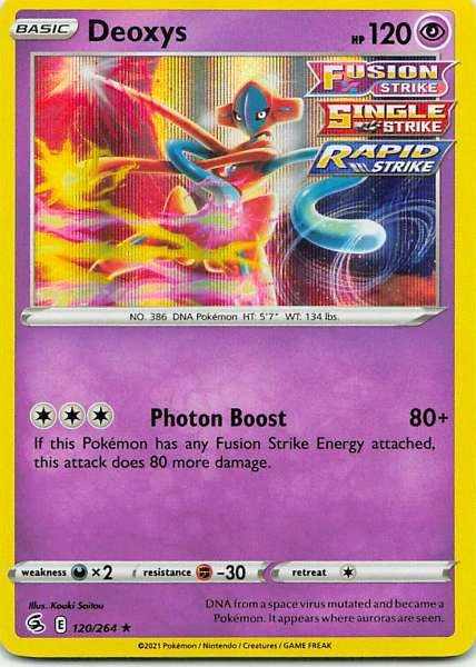 Deoxys - Fusion Strike #120/264