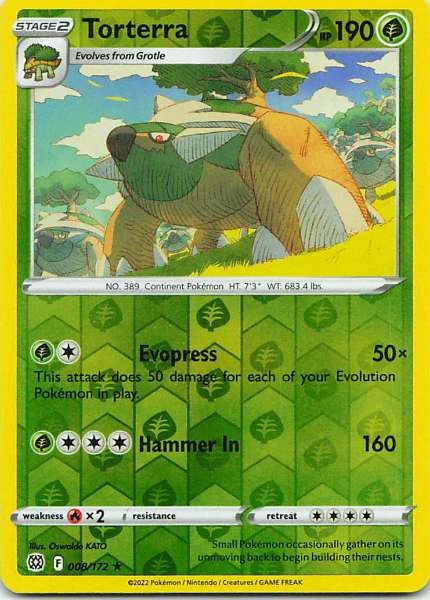 Torterra - Brilliant Stars #008/172