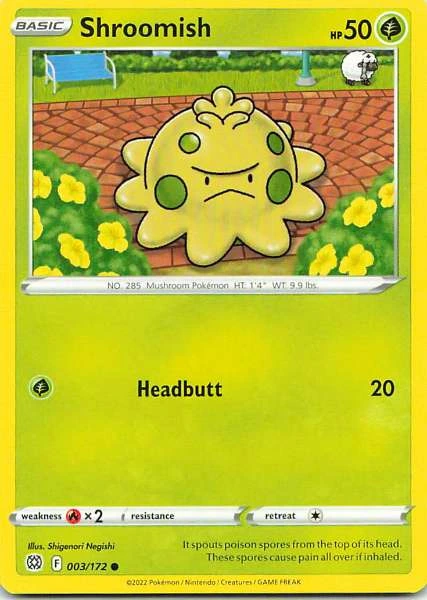 Shroomish - Brilliant Stars #003/172