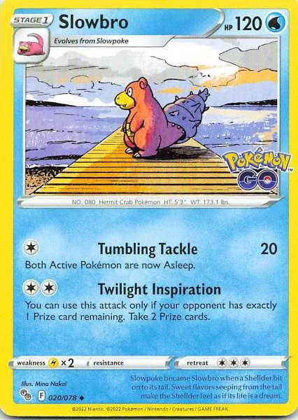 Slowbro - Pokémon GO #020/078
