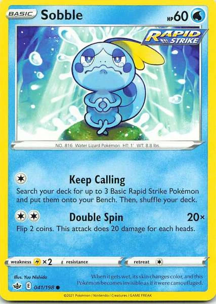 Sobble - Chilling Reign #041/198