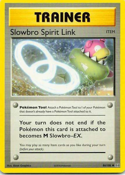 Slowbro Spirit Link - XY Evolutions #86/108