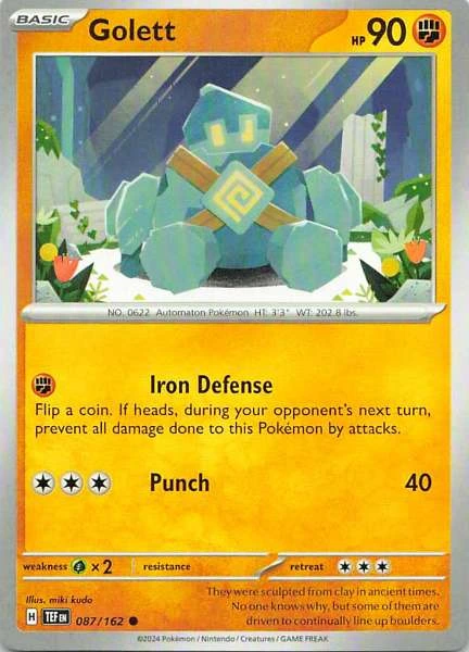 Golett - Pokémon Temporal Forces #087/162