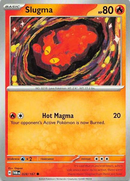 Slugma - Twilight Masquerade #028/167