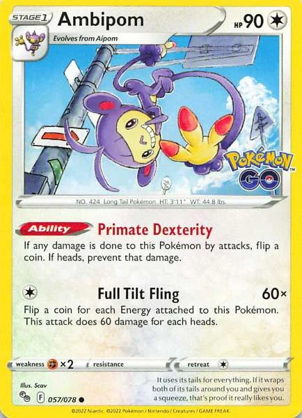 Ambipom - Pokémon GO #057/078