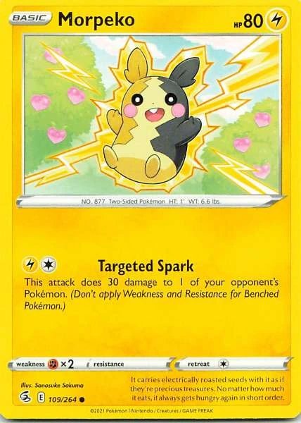 Morpeko - Sword & Shield: Fusion Strike #109/264