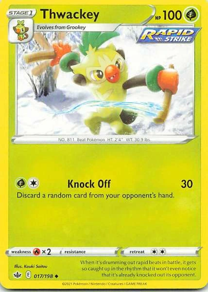 Thwackey - Sword & Shield—Chilling Reign #017/198