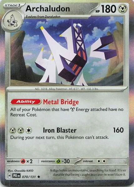 Archaludon - Prismatic Evolutions #070/131