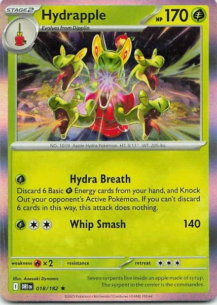 Hydrapple - Pokémon #018/182