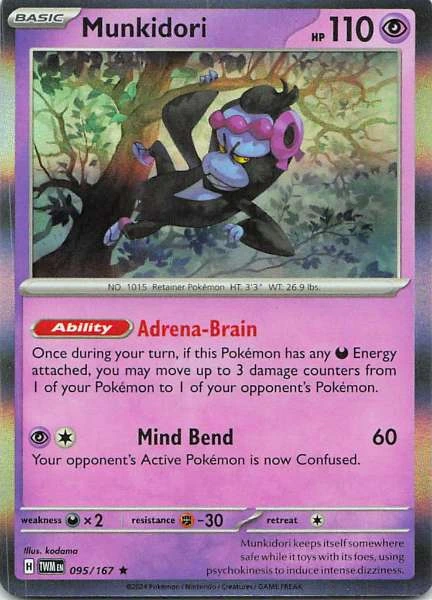 Munkidori - Pokémon Twilight Masquerade #095/167