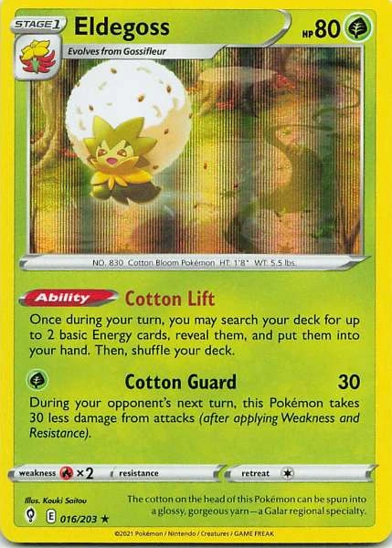 Eldegoss - Evolving Skies #016/203