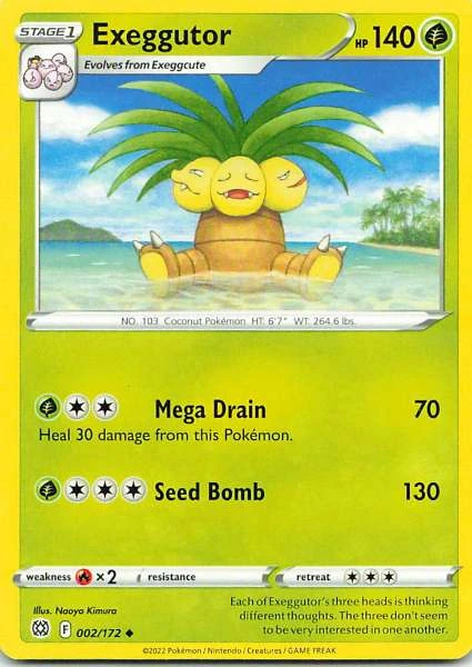 Exeggutor - Brilliant Stars #002/172