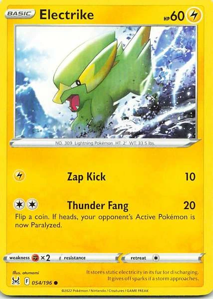 Electrike - Pokémon #054/196