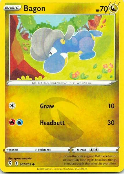 Bagon - Evolving Skies #107/203