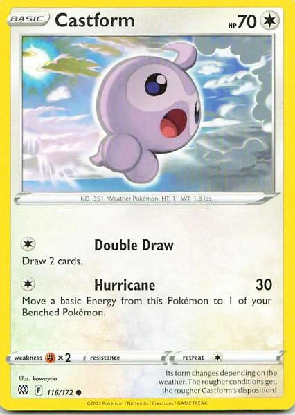 Castform - Brilliant Stars #116/172