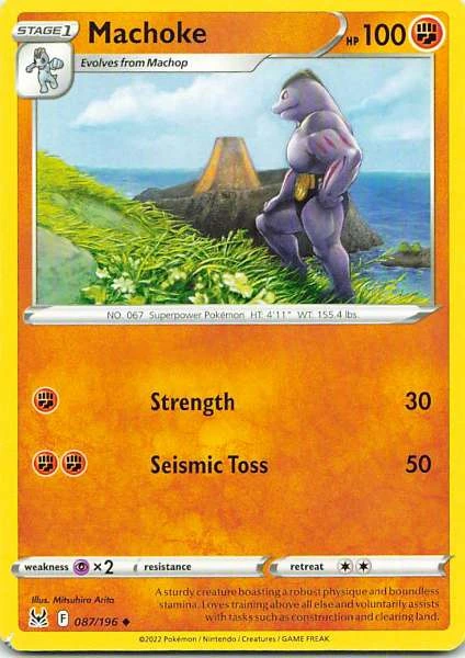 Machoke - Sword & Shield—Lost Origin #087/196