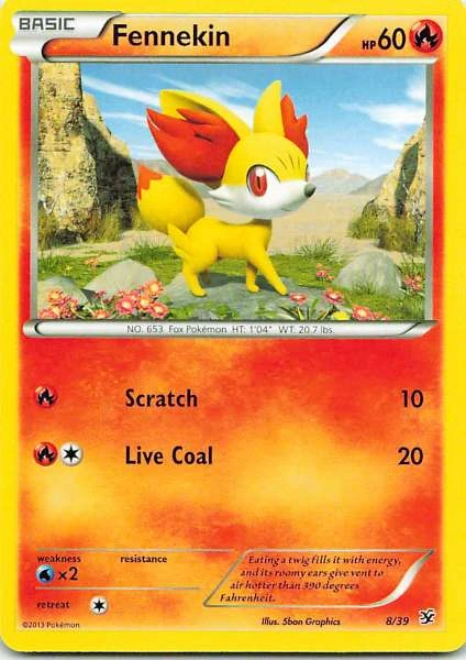 Fennekin - XY #8/39
