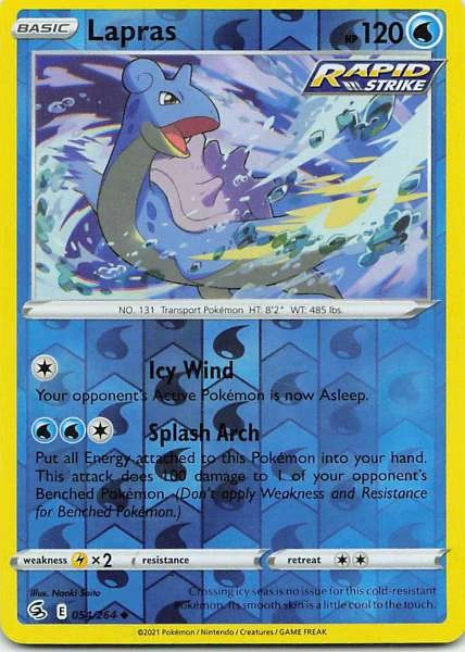 Lapras - Fusion Strike #051/264