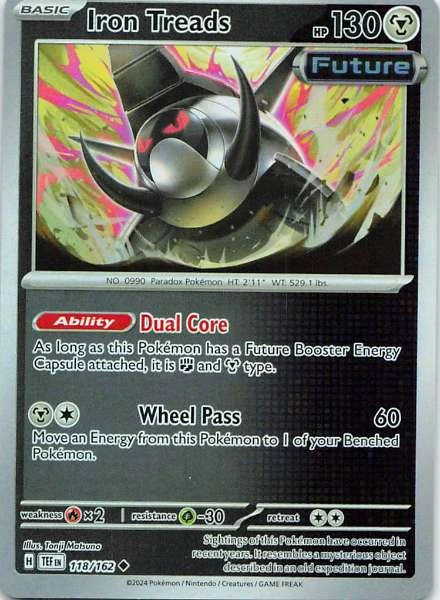 Iron Treads - Pokémon #118/162