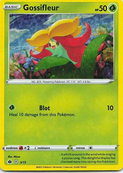 Gossifleur - Pokémon McDonald's Collection 2022 #3/15