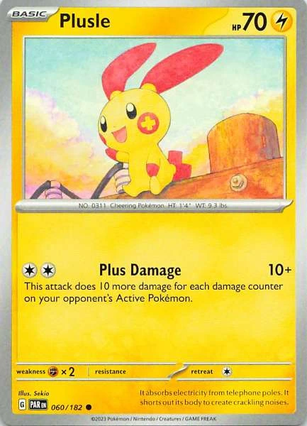 Plusle - Paradox Rift #060/182