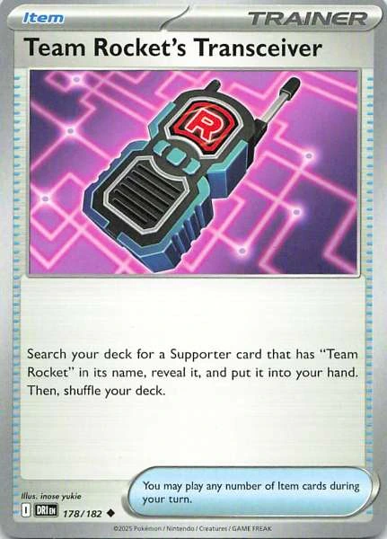 Team Rocket's Transceiver - DRI #178/182