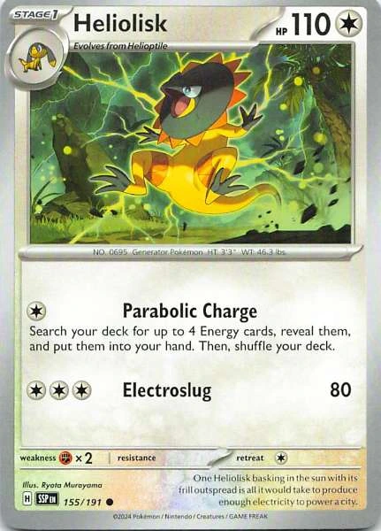 Heliolisk - Scarlet & Violet—Surging Sparks #155/191