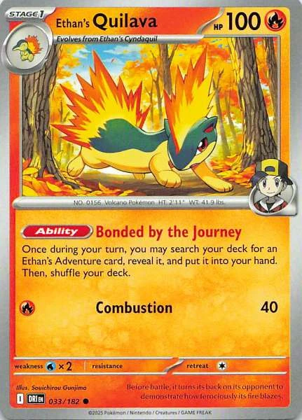 Ethan's Quilava - DRI #033/182