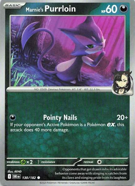 Marnie's Purrloin - Scarlet & Violet: Destined Rivals #130/182