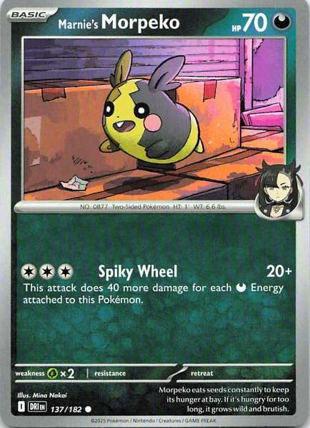 Marnie's Morpeko - DRI #137/182