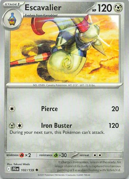 Escavalier - JTG #102/159