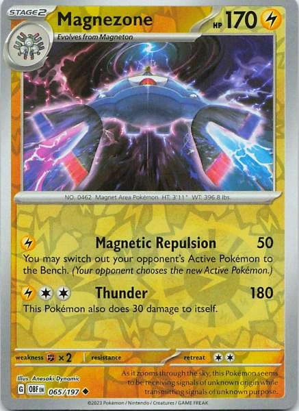 Magnezone - Obsidian Flames #065/197