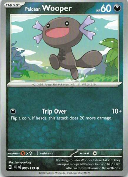 Paldean Wooper - Jungle Treasures #093/159