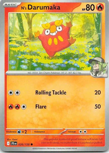 N's Darumaka - JTG #026/159