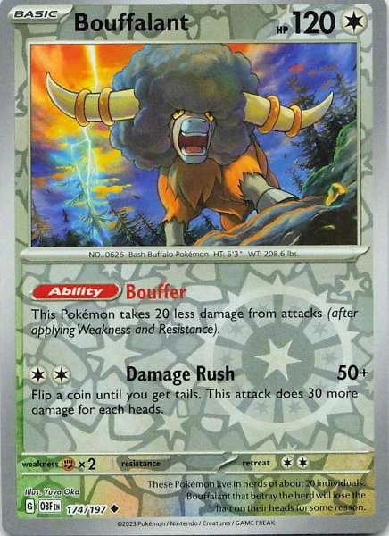Bouffalant - Obsidian Flames #174/197