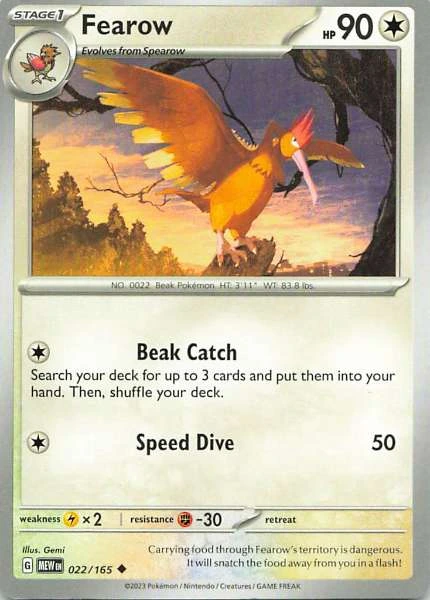 Fearow - 151 #022/165