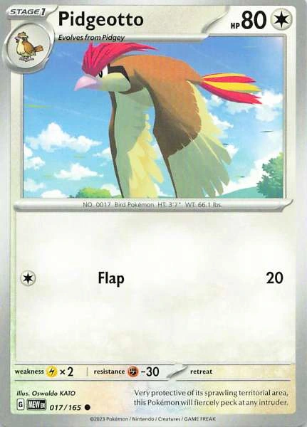 Pidgeotto - 151 #017/165