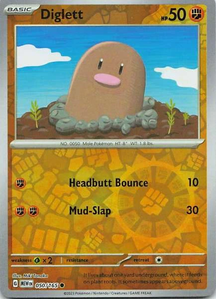 Diglett - 151 #050/165